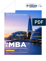 MBA Brochure