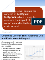 Class 3 - Ecological Footprints