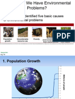 Class 4 - Causes of Environmental Problems