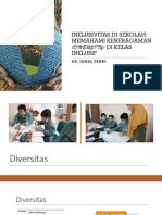 Diversitas Di Kelas Inklusif