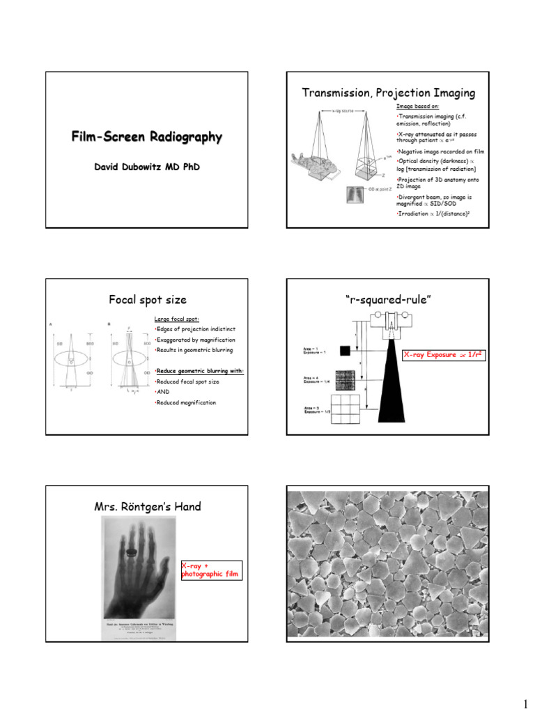 Film-Screen Radiography Insights | PDF | X Ray | Radiography
