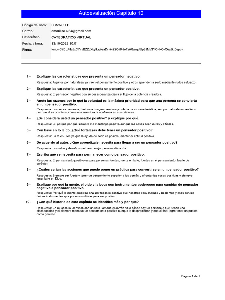 Capitulo 10 | PDF | Ciencia y matemáticas