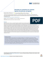 Turbulence Induced Electrical Discharges in Charged Particle Laden Martian Boundary Layers