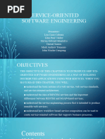 GROUP 1 - Service-Oriented Software Engineering