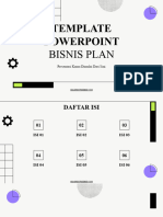Template PowerPoint Bisnis Plan