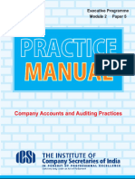 Caap Practice Manual Executive Prog
