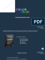 ColorShift HueShift and Density DCTL Tools Davinci Resolve