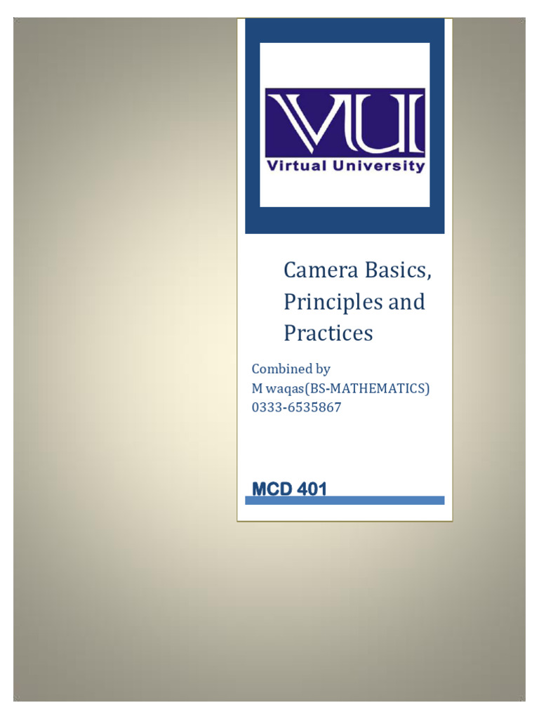 Photography Basics and Techniques | PDF | Macro Photography | Camera