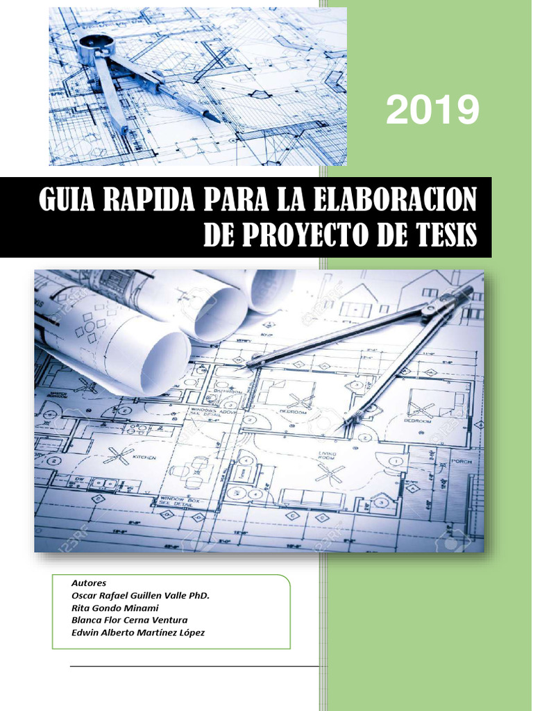 Guia Rapida para La Elaboracion de Proyecto de Tesis | PDF | Método ...