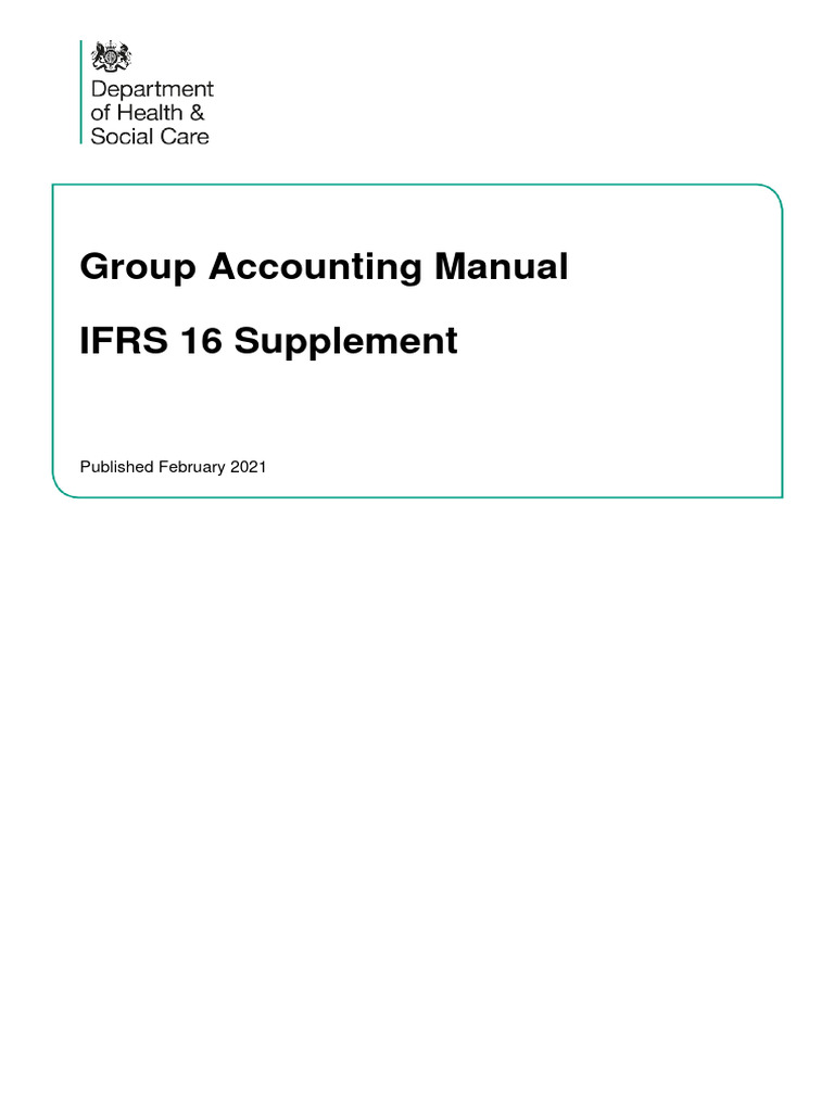 IFRS 16 Lease Accounting Guidance Manual | PDF | Fair Value ...