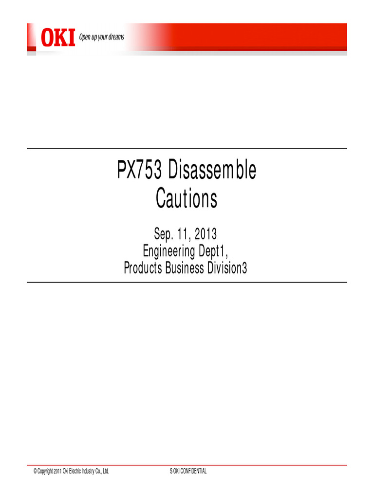 C931 Disassembly Caution r2 | PDF | Electrical Connector | Electricity