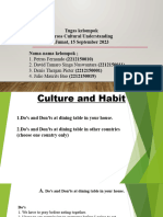 CCU - Culture and Habit