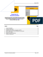 JCB TransLinkV2 Italian Troubleshooting Guide - Issue 0.2