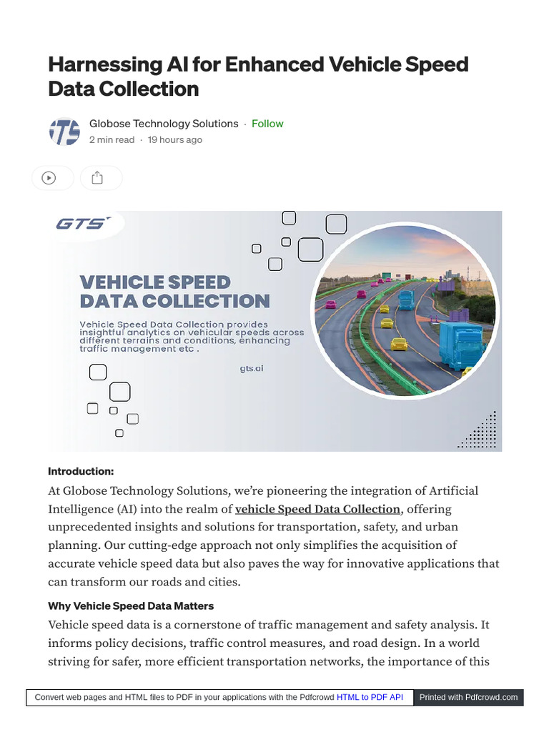 Harnessing Ai For Enhanced Vehicle Spee | PDF | Artificial Intelligence ...