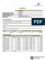 Liquidación: 2 Juzgado de Familia San Miguel