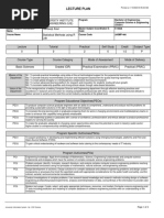 LecturePlan CS201 20SMP-460