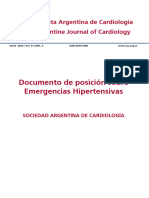 Guía Argentina para El Manejo de Crisis Hipertensiva