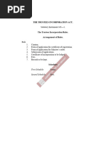 Trustees Incorporation Rules - SI - 165 - 1
