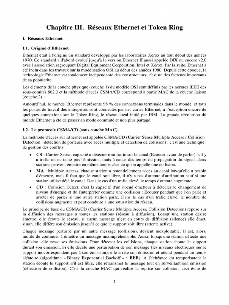 Chapitre 3 | PDF