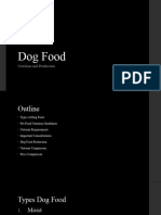 Dog Food: Nutrition and Production