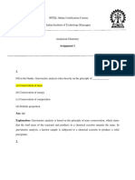 Analytical Chemistry'23 Assignment 1