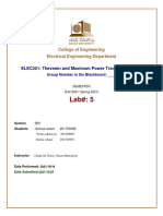 Lab Report 5 Max Power and Thevenin