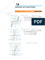 1 Transformations of Functions Answers Compressed