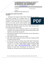 Surat Usulan Kader Digital Fase III