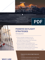 CA 1 Passive Daylight Strategies