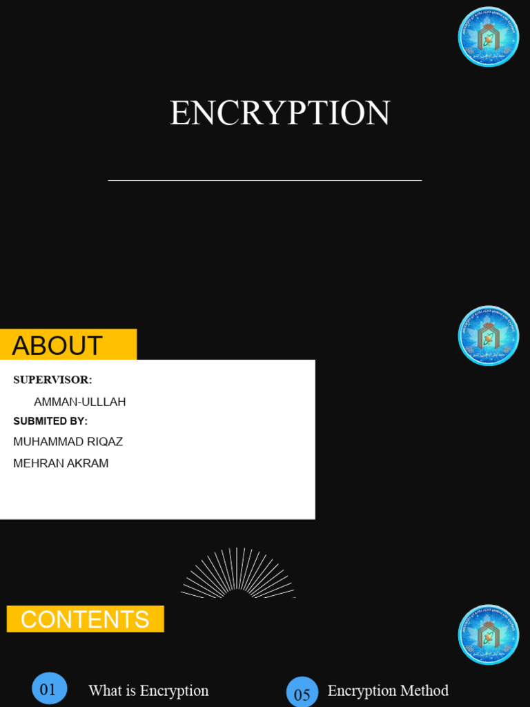 Encryption | PDF