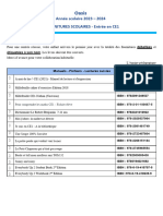 Liste Fournitures Scolaires CE1 2023 2024 1