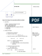 Two-Way Slab Design