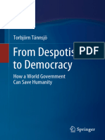 Torbjörn Tännsjö - From Despotism To Democracy - How A World Government Can Save Humanity-Springer (2023)