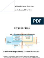 SAP Cloud Identity Access Governance