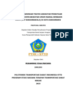 Draft Proposal Penataan Jaringan Trayek Angkutan Perkotaan Sebagai Feeder Angkutan Umum Massal Berbasis Jalan (BRT Banjarbakula) Di Kota Banjarbaru