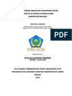 PROPOSAL SKRIPSI KAJIAN PERENCANAAN ANGKUTAN PENUMPANG UMUM WAGIR-GUNUNG KAWI KAB MALANG Lampiran Lapu