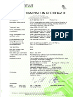 SDB Certificate