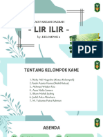 LIR ILIR - By. KELOMPOK 2