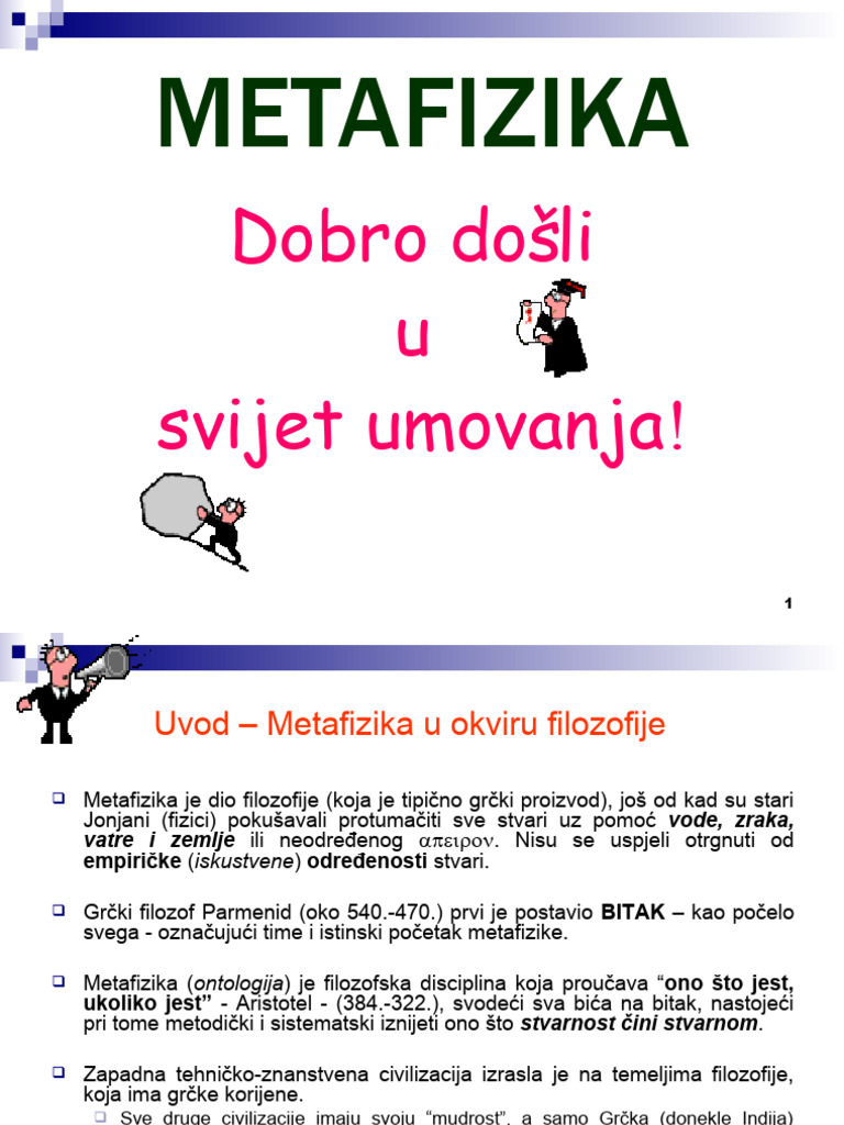 Metafizika PP | PDF