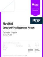 Accenture Certificate