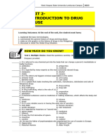 Unit 2 Introduction To Drugs