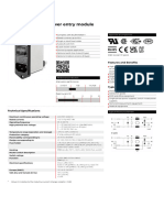 Schaffner Datasheet FN280