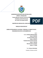 Inforgrafia Modelos Pedagógicos