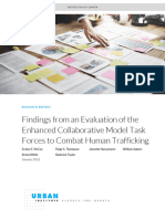 Findings From An Evaluation of The Enhanced Collaborative Model Task Forces To Combat Human Trafficking