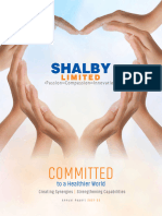 Shalby Limited Annual Report 2021 22 1