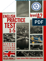 English Practice Teste Level A2