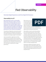 Riverbed Unified Observability Vision Brief
