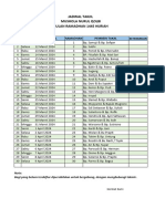 Contoh Jadwal Takjil