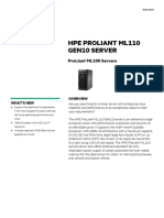 HPE ProLiant ML110 Gen10 Server PSN1010192782INEN