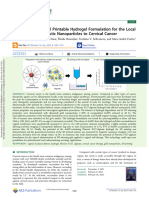 A Three-Dimensional Printable Hydrogel Formulation For The Local Delivery of Therapeutic Nanoparticles To Cervical Cancer